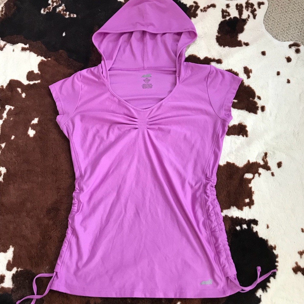 Avia hooded dry wick sports shirt